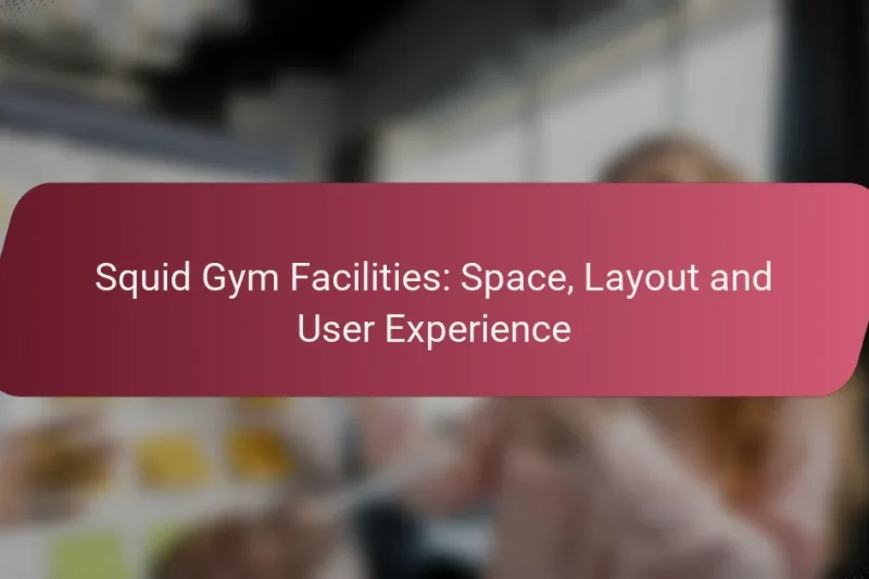 Squid Gym Facilities: Space, Layout and User Experience